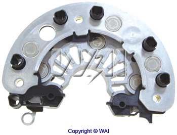 Eixo de diodos do gerador Seat Ibiza 4 6J5, 6P1