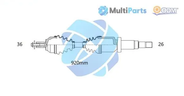 18012700 Odm-multiparts