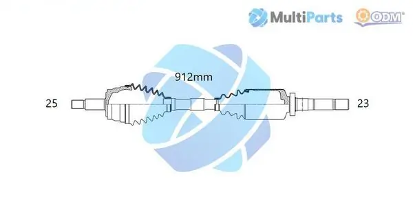 Compre FD8057 Veka Semieixo (acionador) dianteiro direito