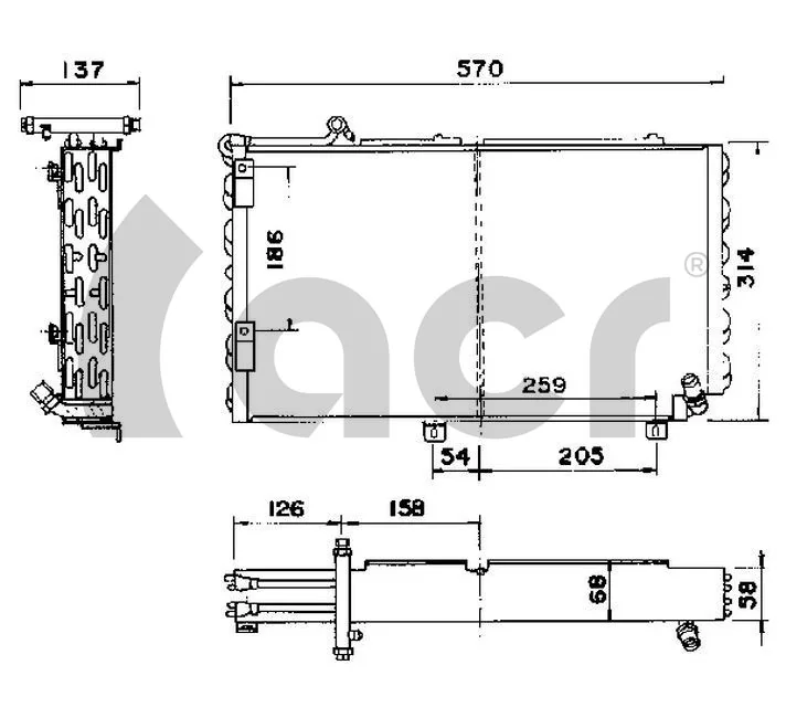  para Audi 100  (44, 44Q)