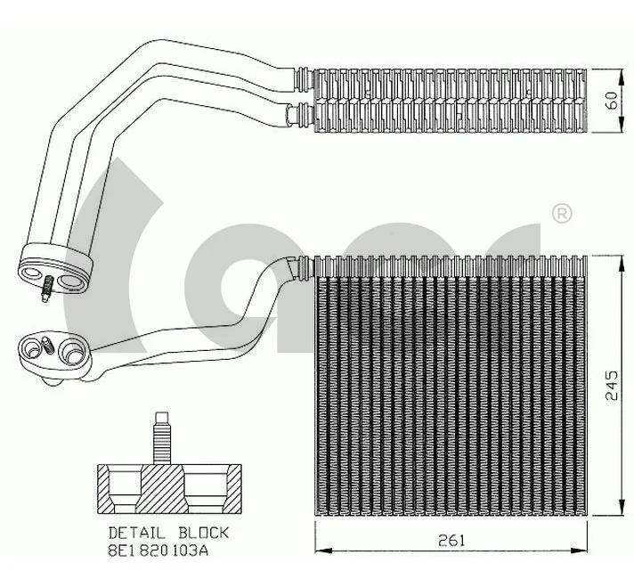  para Audi A4  (8EC)