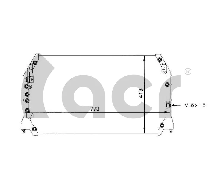 Compre Radiador de aparelho de ar condicionado Toyota Camry 4