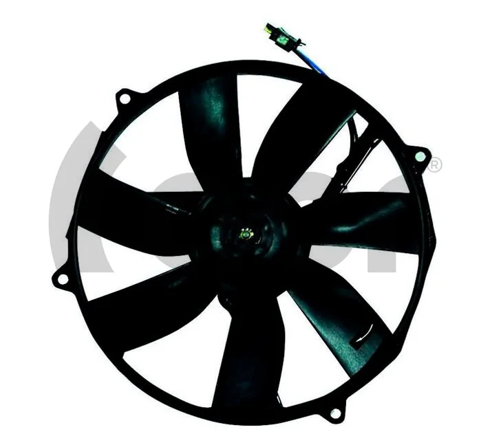 Ventilador elétrico de esfriamento montado (motor + roda de aletas) para Mercedes S  W140