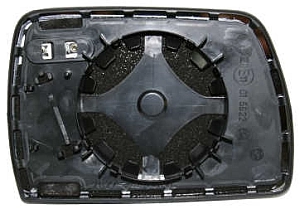 Elemento espelhado do espelho de retrovisão direito 51163404626 VAG