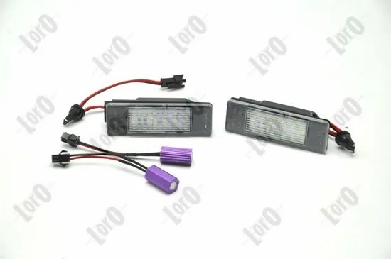  Lanterna da luz de fundo de matrícula traseira Peugeot 406 sedan (8B) (1995 - 2004) 