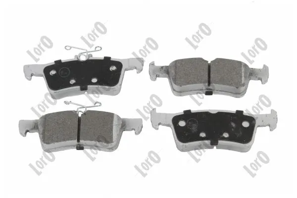 1619791380 Peugeot/Citroen Sapatas do freio traseiras de disco