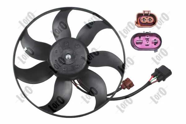 0530140043 Depo/Loro/Abakus Ventilador elétrico de esfriamento montado (motor + roda de aletas)