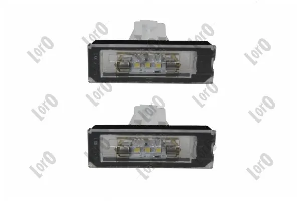 Lanterna da luz de fundo de matrícula traseira Citroen Jumper  250