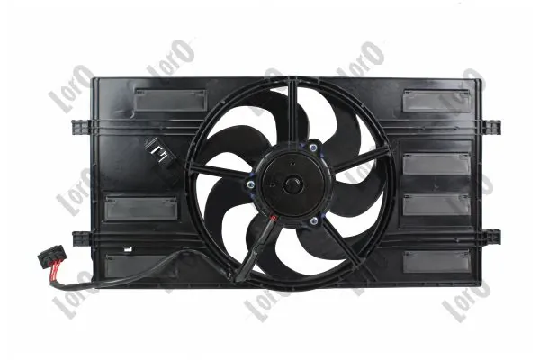Ventilador elétrico de esfriamento montado (motor + roda de aletas) para Seat Ibiza V KJ1, KJG