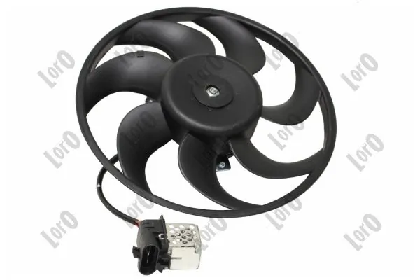 1341297 General Motors Difusor do radiador de esfriamento, montado com motor e roda de aletas