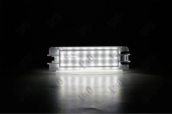 Lanterna da luz de fundo de matrícula traseira Renault SANDERO II STEPWAY 