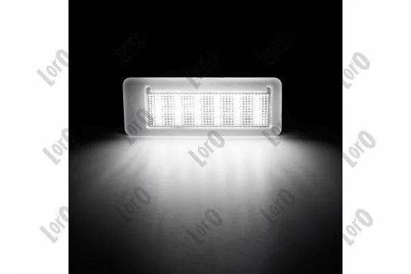 Lanterna da luz de fundo de matrícula traseira Fiat Doblo I 223