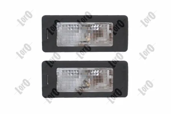 Lanterna da luz de fundo de matrícula traseira para Volkswagen Jetta VI 162, 163, AV3, AV2, AY2, AY3