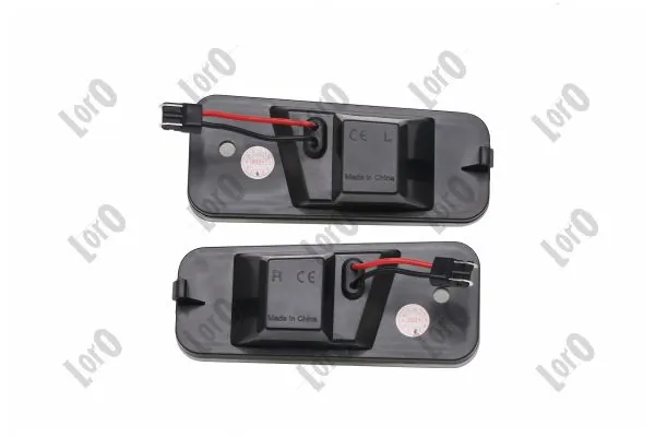 Lanterna da luz de fundo de matrícula traseira para Hyundai Santa Fe III DM