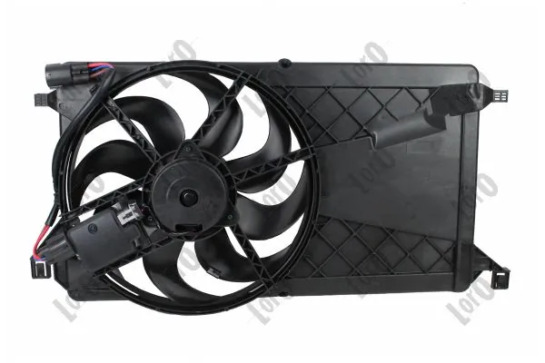320223W2 Polcar Difusor do radiador de esfriamento, montado com motor e roda de aletas