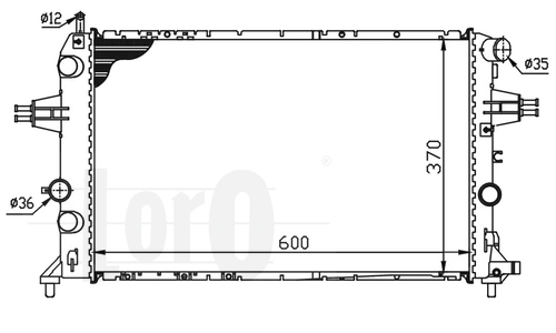 Radiador de esfriamento de motor General Motors 9192578 preço, a partir de 69,81 USD