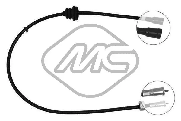 403019 Beca Cables Cabo de acionamento de velocímetro