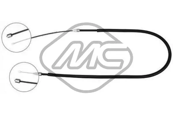 Cabo/pedal de gás (de acelerador) Opel Astra F 56, 57
