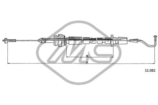 Compre 801033 Beca Cables Cabo/pedal de gás (de acelerador)