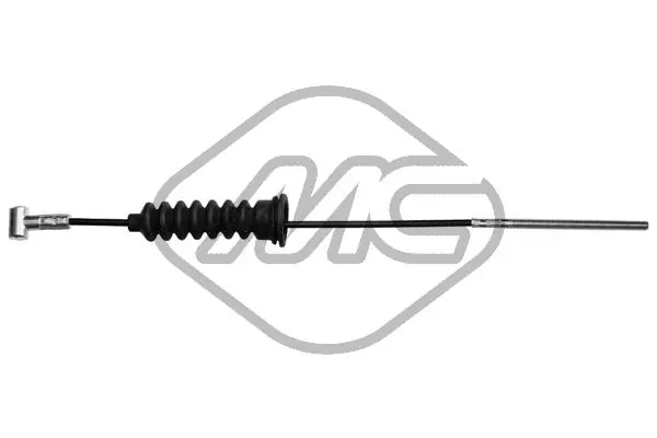 Cabo do freio de estacionamento dianteiro Beca Cables 403024