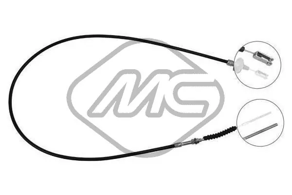 Cabo de embraiagem 1601011 Beca Cables
