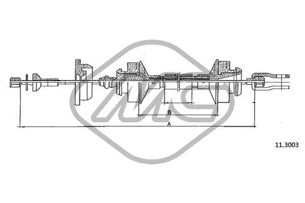Cabo de embraiagem Beca Cables 113003 preço, a partir de 21,49 USD