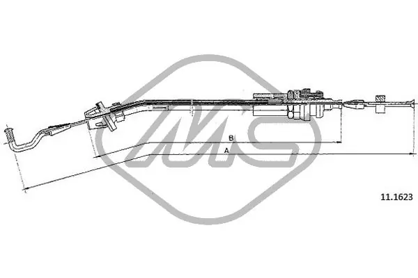 Cabo/pedal de gás (de acelerador) para BMW 3 E30