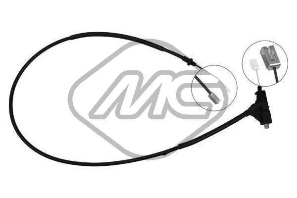 Compre 507006 Beca Cables Cabo do freio de estacionamento dianteiro