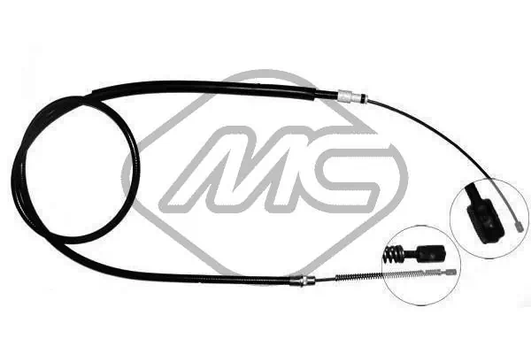 Compre 111004 Beca Cables Cabo traseiro direito/esquerdo do freio de estacionamento