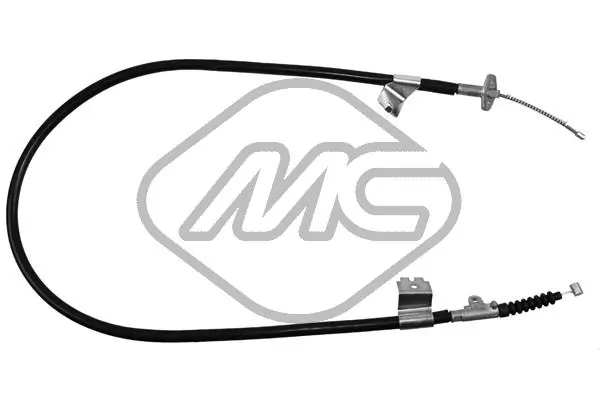 Cabo do freio de estacionamento traseiro esquerdo para Nissan Sunny N14