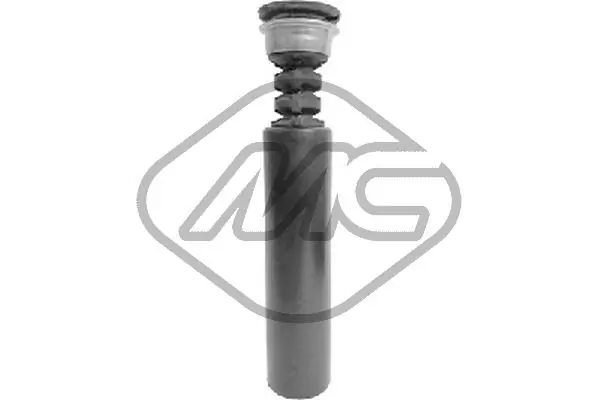 Pára-choque (grade de proteção) de amortecedor traseiro + bota de proteção para Toyota Yaris VERSO NCP2