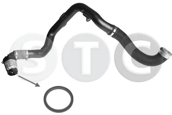Anel de cano derivado de turbina, de ar comprimido 01345100 Ajusa
