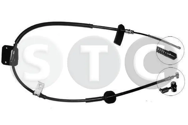 Cabo do freio de estacionamento traseiro esquerdo Beca Cables 1602001 preço, a partir de 39,12 USD
