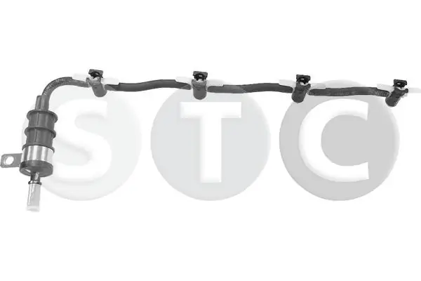 Tubo de combustível, inverso desde os injetores Peugeot/Citroen 93198547
