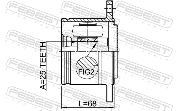 Compre MB526147 Hyundai/Kia Junta homocinética externa dianteira direita