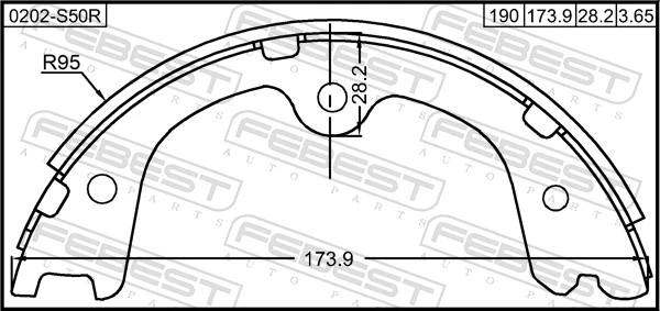 Sapatas do freio de estacionamento Nissan Murano preço, a partir de 31,46 USD