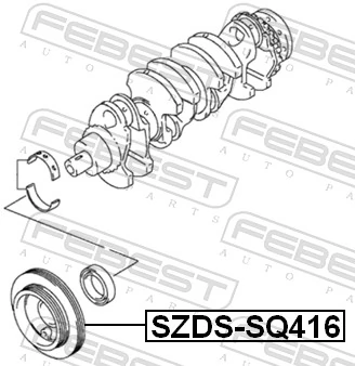 Compre Polia de cambota Suzuki Vitara 