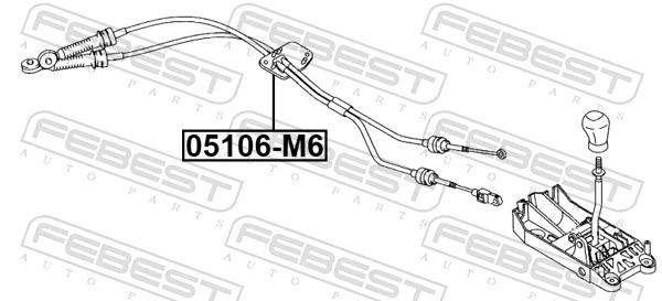 Cabo de mudança duplo Mazda 6 preço, a partir de 137,78 USD