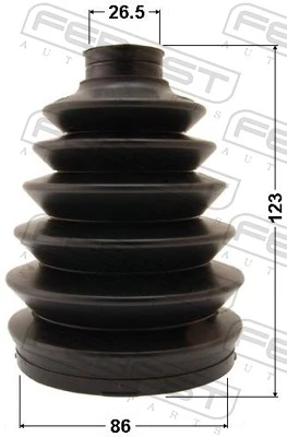 Compre 3815A180 Chrysler Bota de proteção externa direita de junta homocinética
