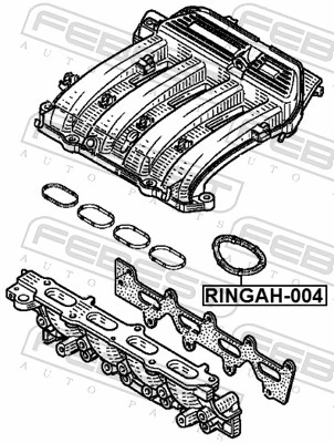 Vedante superior de tubo coletor de admissão para Nissan Primastar  X83