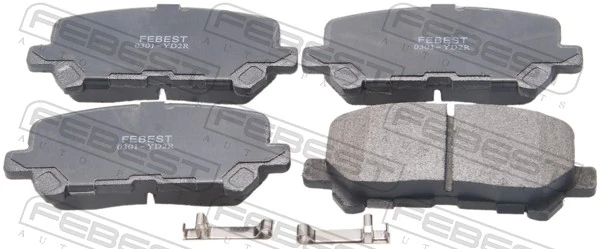 Sapatas do freio traseiras de disco 19203674 General Motors