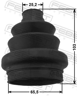 Compre Bota de proteção interna de junta homocinética do semieixo dianteiro Opel Vectra 