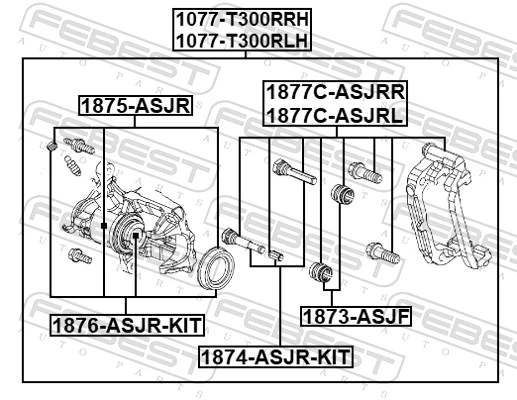 1077T300RRH Febest