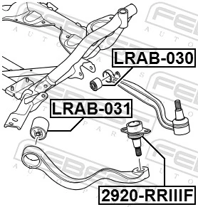 Compre Suporte de esfera superior Land Rover Range Rover 3