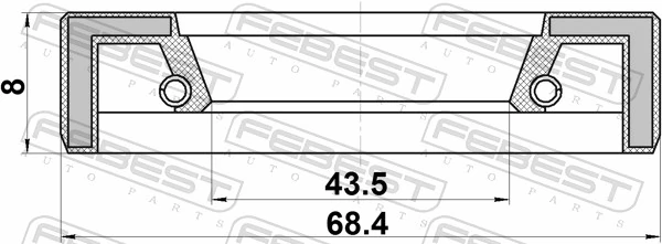MR145792 Chrysler Bucim da caixa de transferência, da árvore primária
