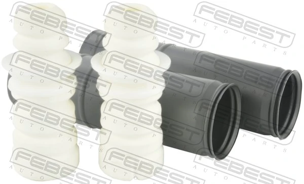 Pára-choque (grade de proteção) de amortecedor traseiro + bota de proteção para Opel Corsa E X15