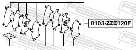0103ZZE120F Febest