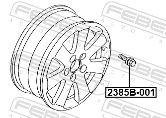 OECP01237 PLUS AFTERMARKET Parafuso de roda