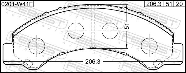 8982169220 Isuzu Sapatas do freio traseiras de disco