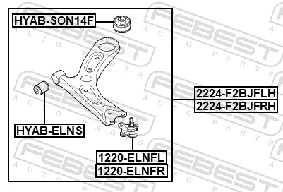 Braço oscilante inferior direito de suspensão dianteira Delphi TC4467 preço, a partir de 90,24 USD